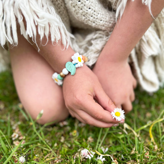 DIY Daisy Armband, materialsats