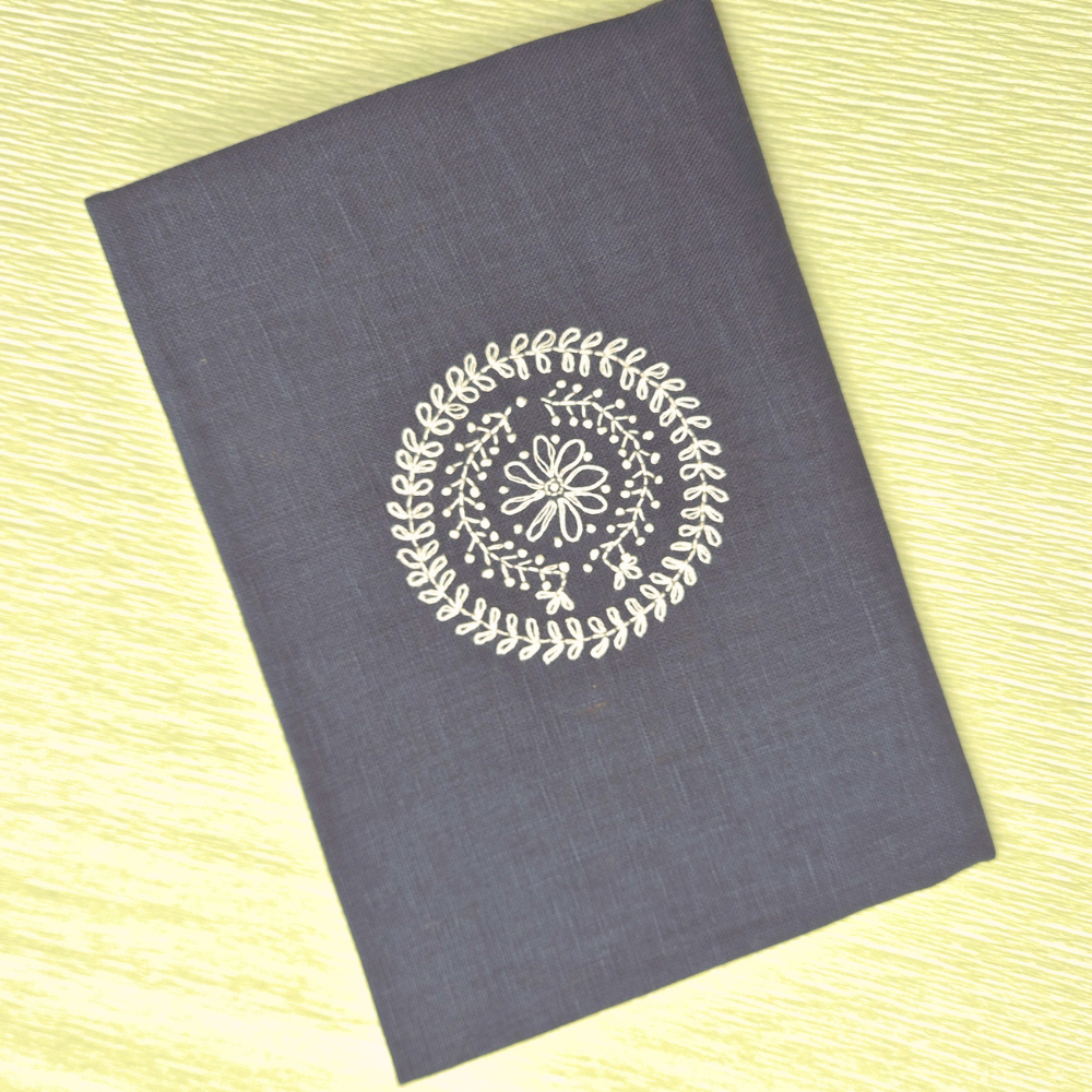Stick & Stitch (Folklore blommor) | Vattenlöslig broderi-mall