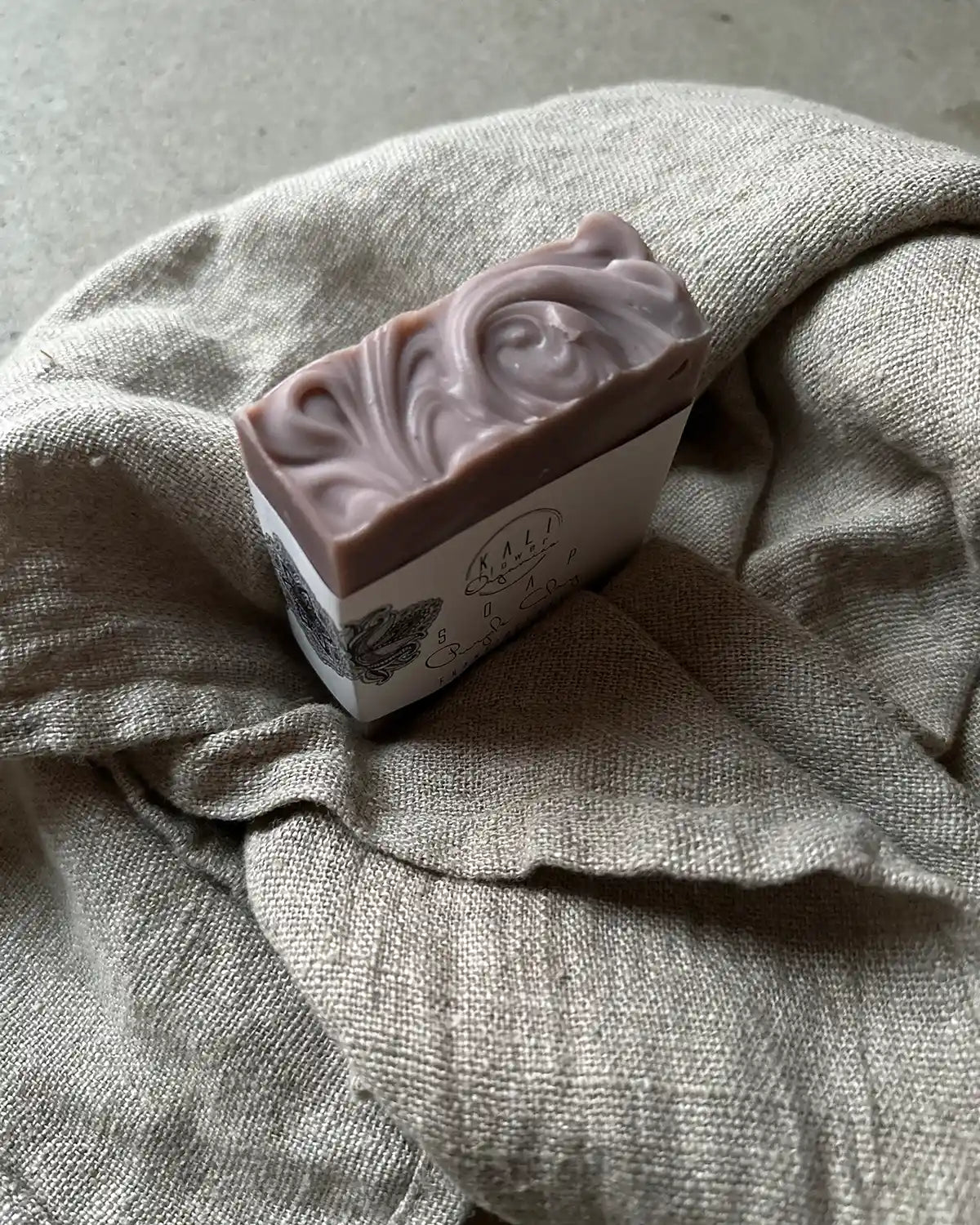 En ekologisk tvål av frankincense.