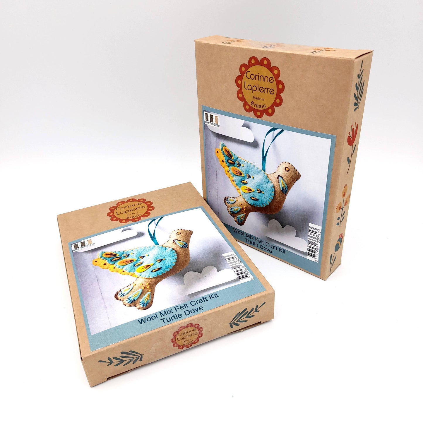 DIY sykit | Turturduva i ullfilt