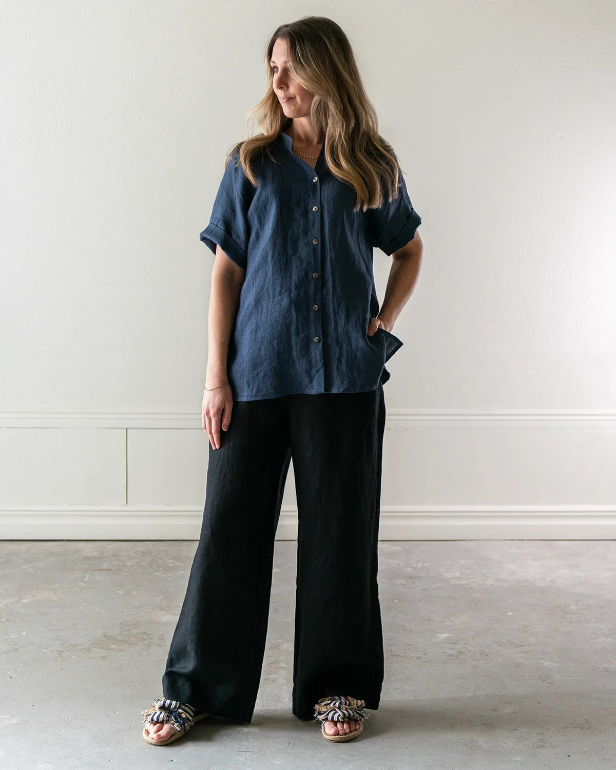 Linneblus (Mörkblå) | Linly