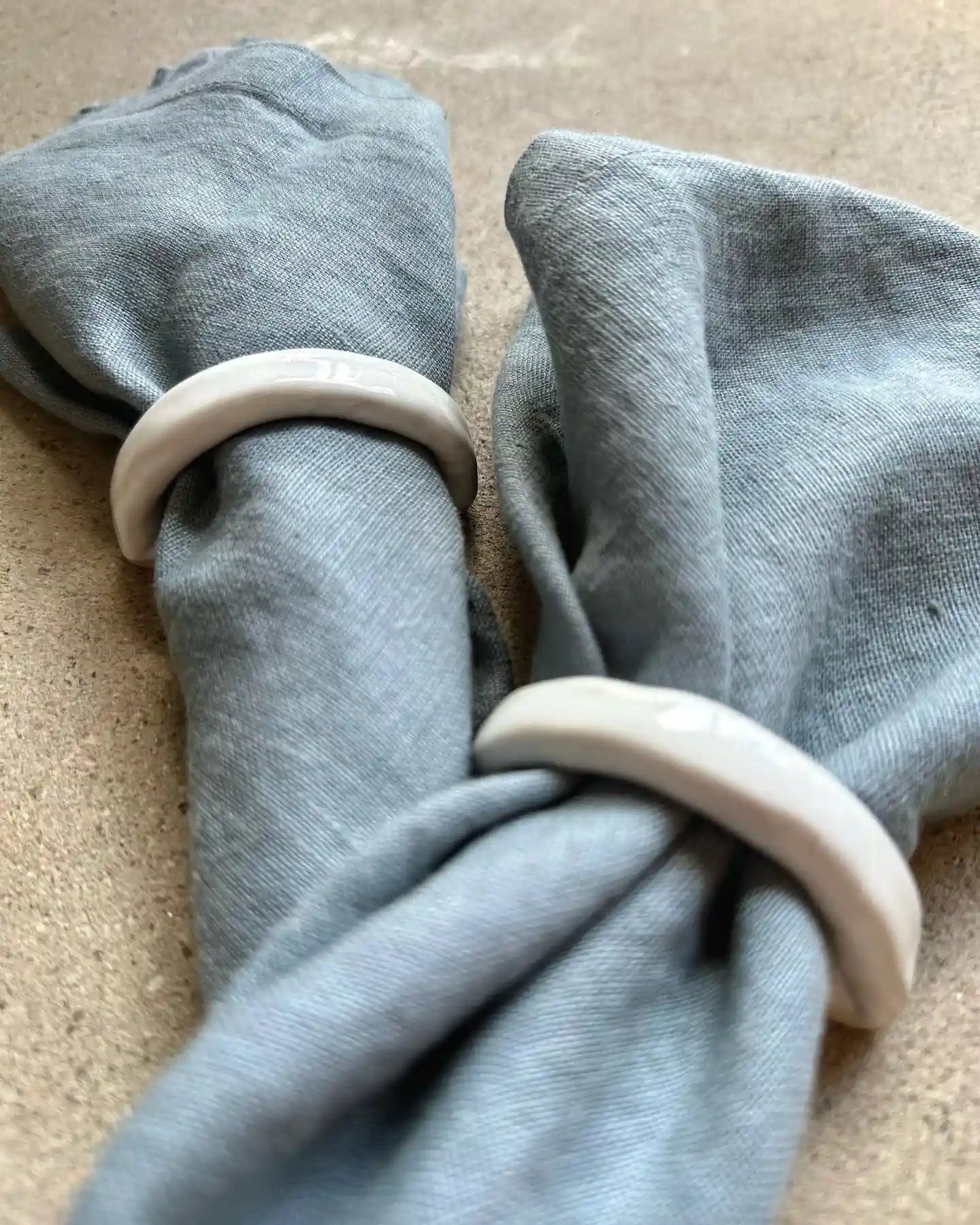 Linneservetter och servettringar