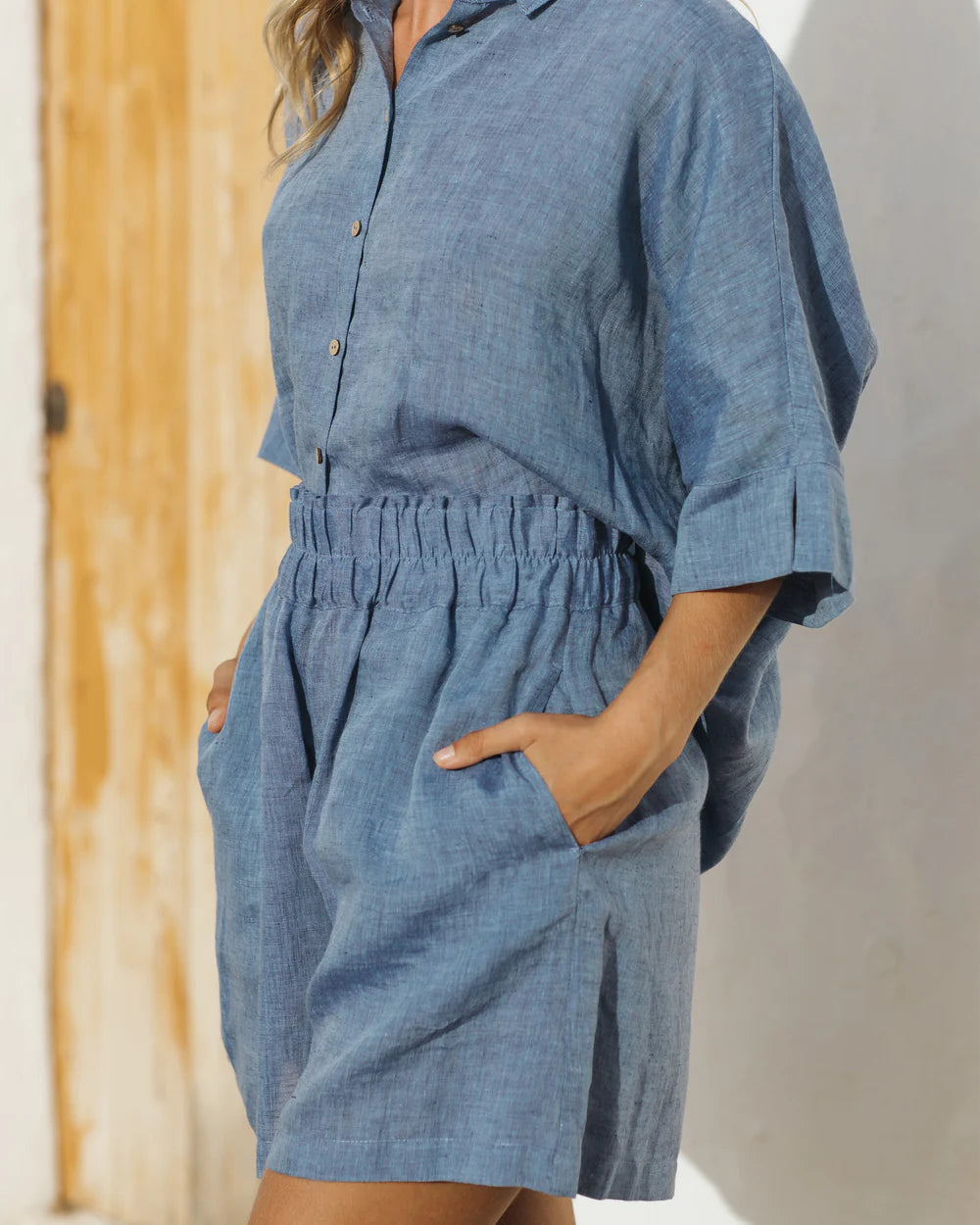 Linneshorts Cuenca | Magic Linen