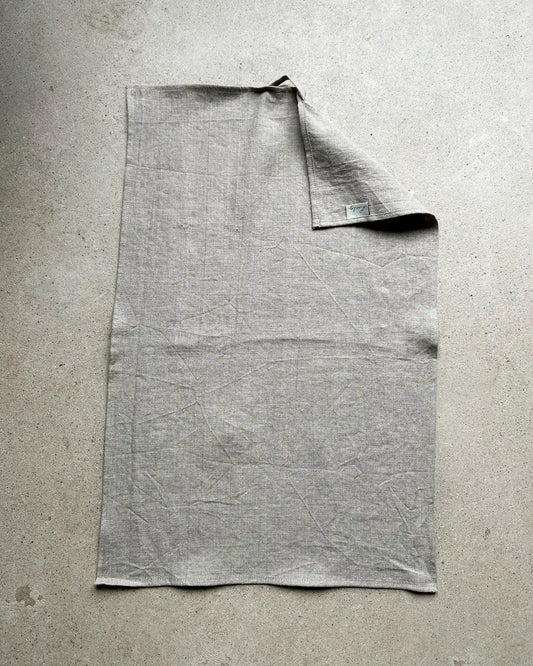 Linnehandduk, naturell