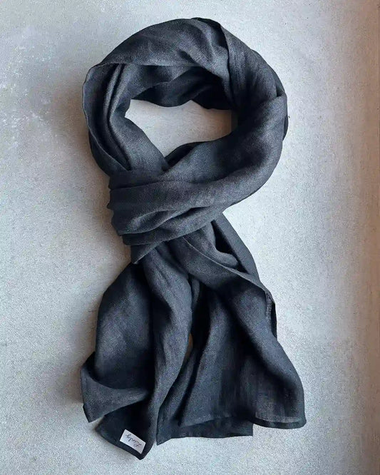 Linnesjal (Svart), 40 x 190 cm