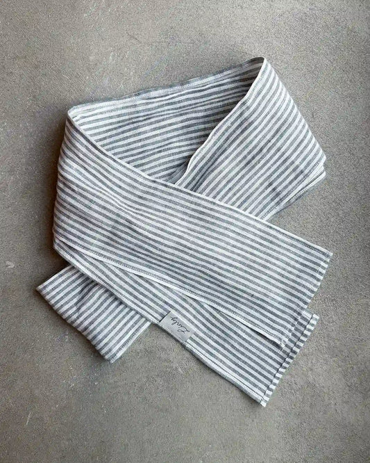 Linnesjal | Svart/vit randig