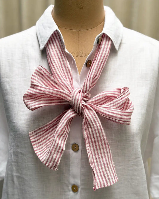 Linnesjal, smal (Polka randig)