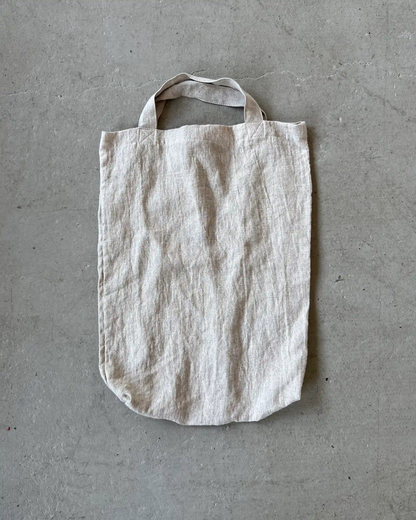 Shoppingbag i linne | Liten (Natur)