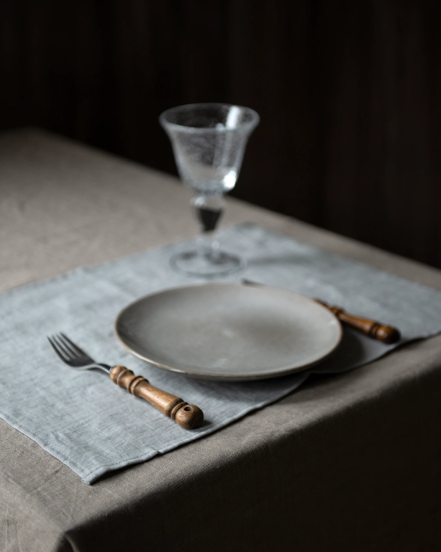 Bordstabletter 35 x 50 cm (2 st), Ljusgrå