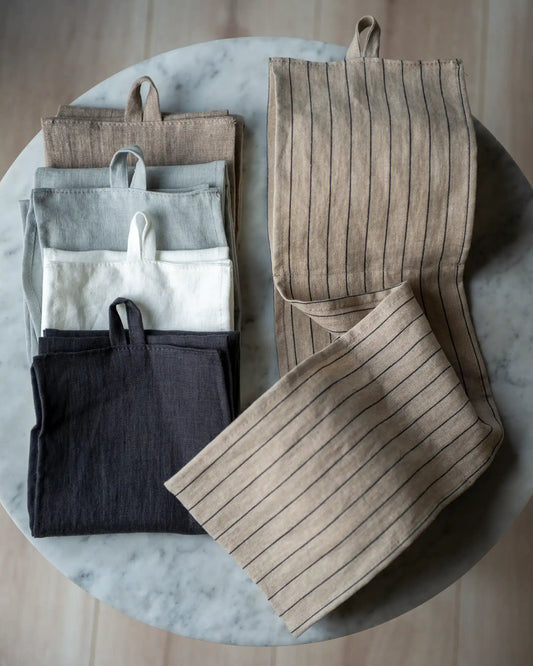 Förvaringshållare i 100% linne.