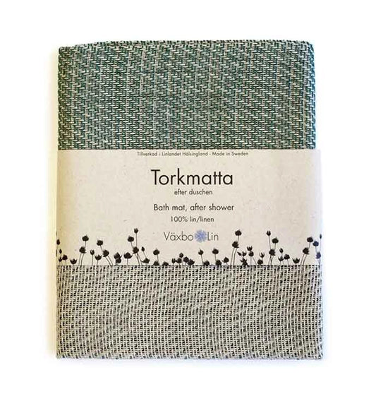 Torkmatta i linne (Mossgrön)