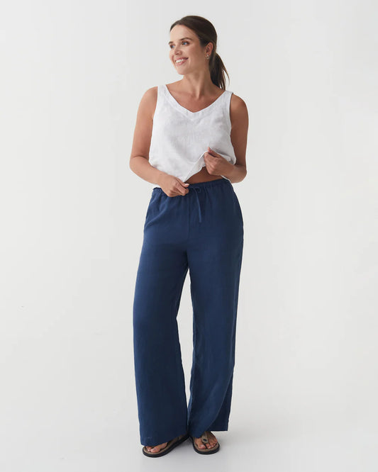 Linnebyxor, vida (Navy)