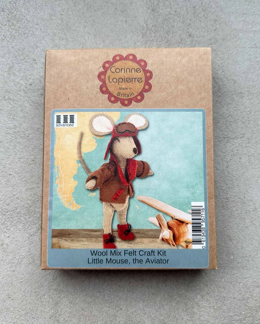 DIY sykit | Pilotmus i ullfilt