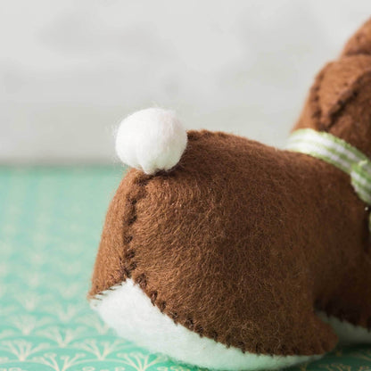 DIY sykit | Kaninfamilj i ullfilt