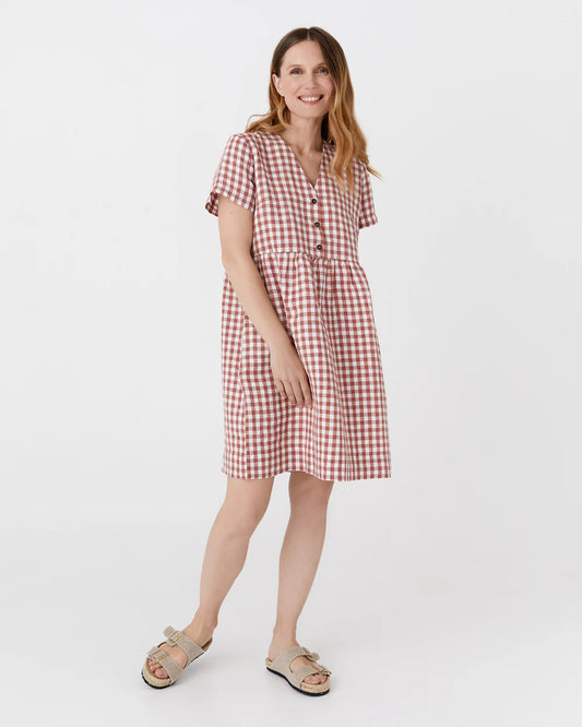 Klänning (Clay Gingham)