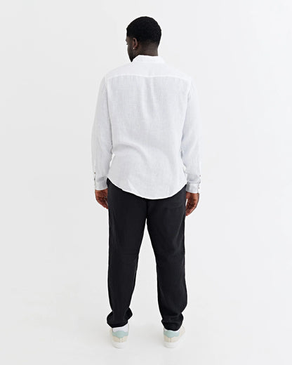 Linnebyxa, unisex (Svart)