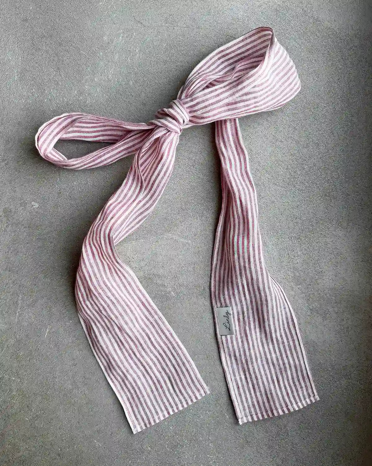 Linnesjal | Polka randigt