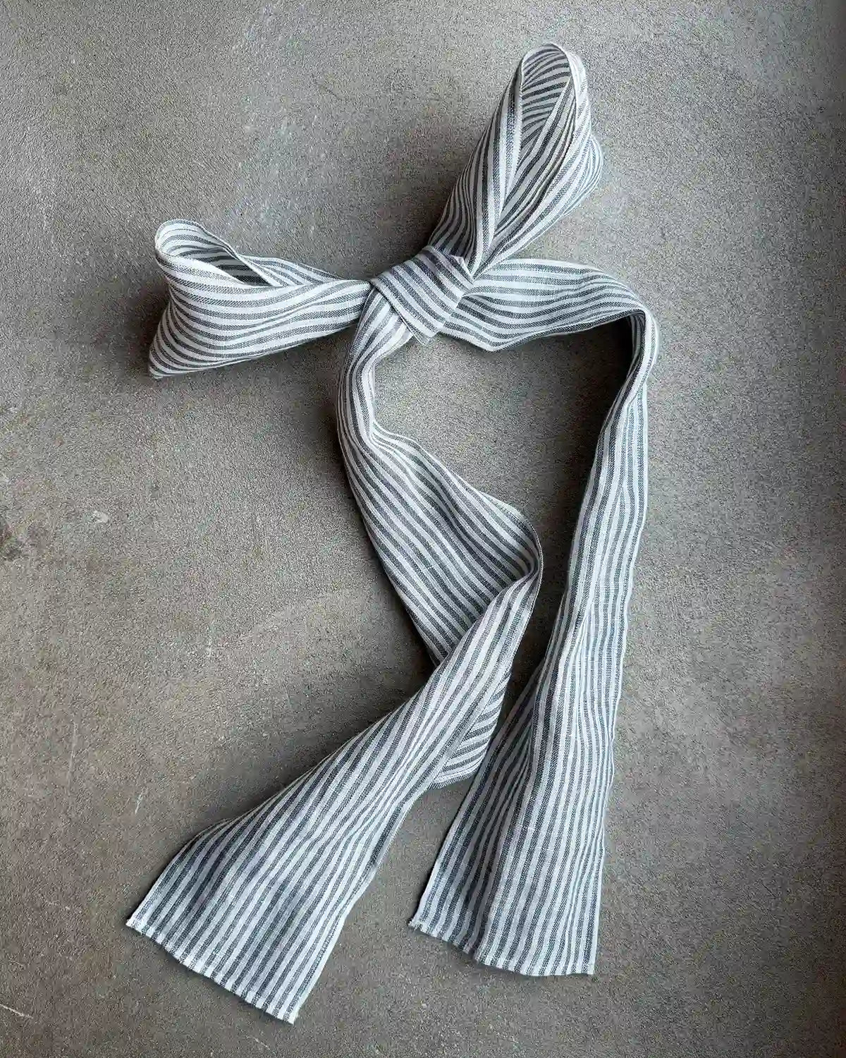 Linnesjal | Svart/vit randig