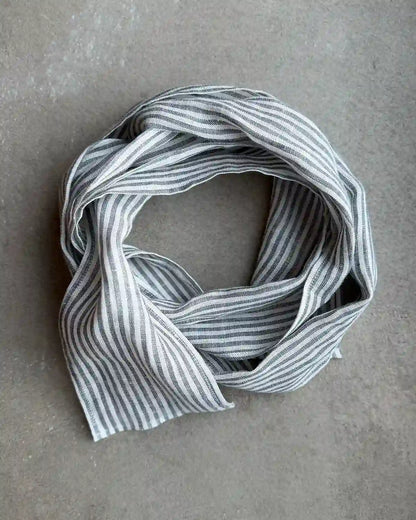 Linnesjal | Svart/vit randig