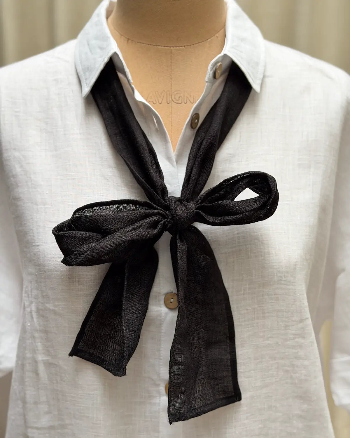 Linnesjal, smal (Svart)