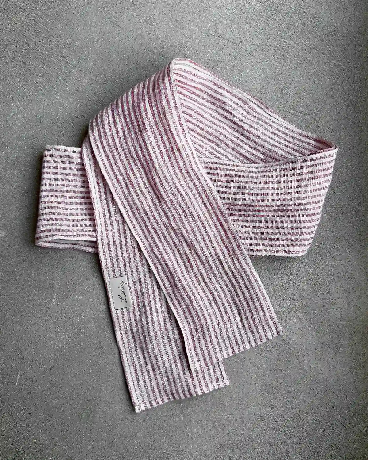 Linnesjal | Polka randigt