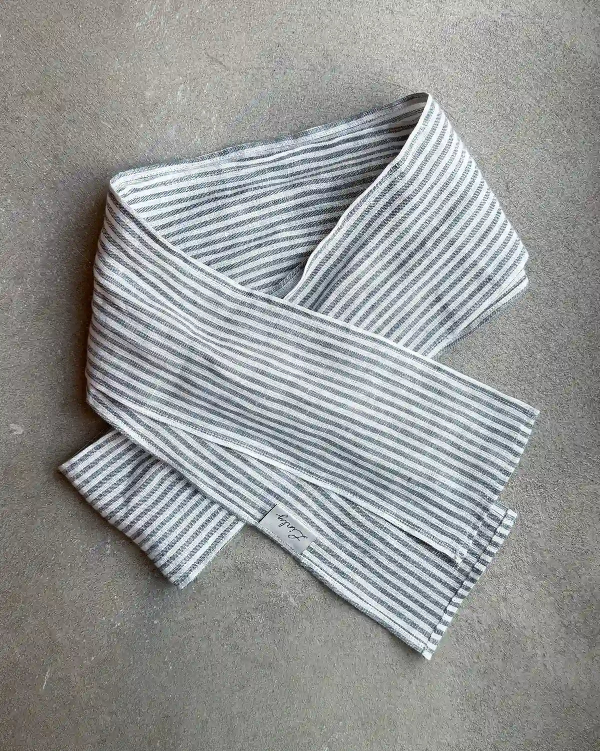 Linnesjal | Svart/vit randig