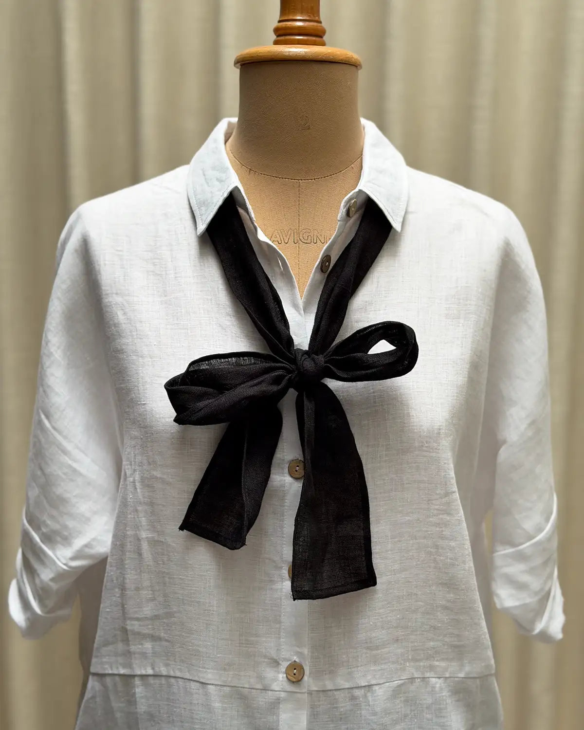 Linnesjal, smal (Svart)