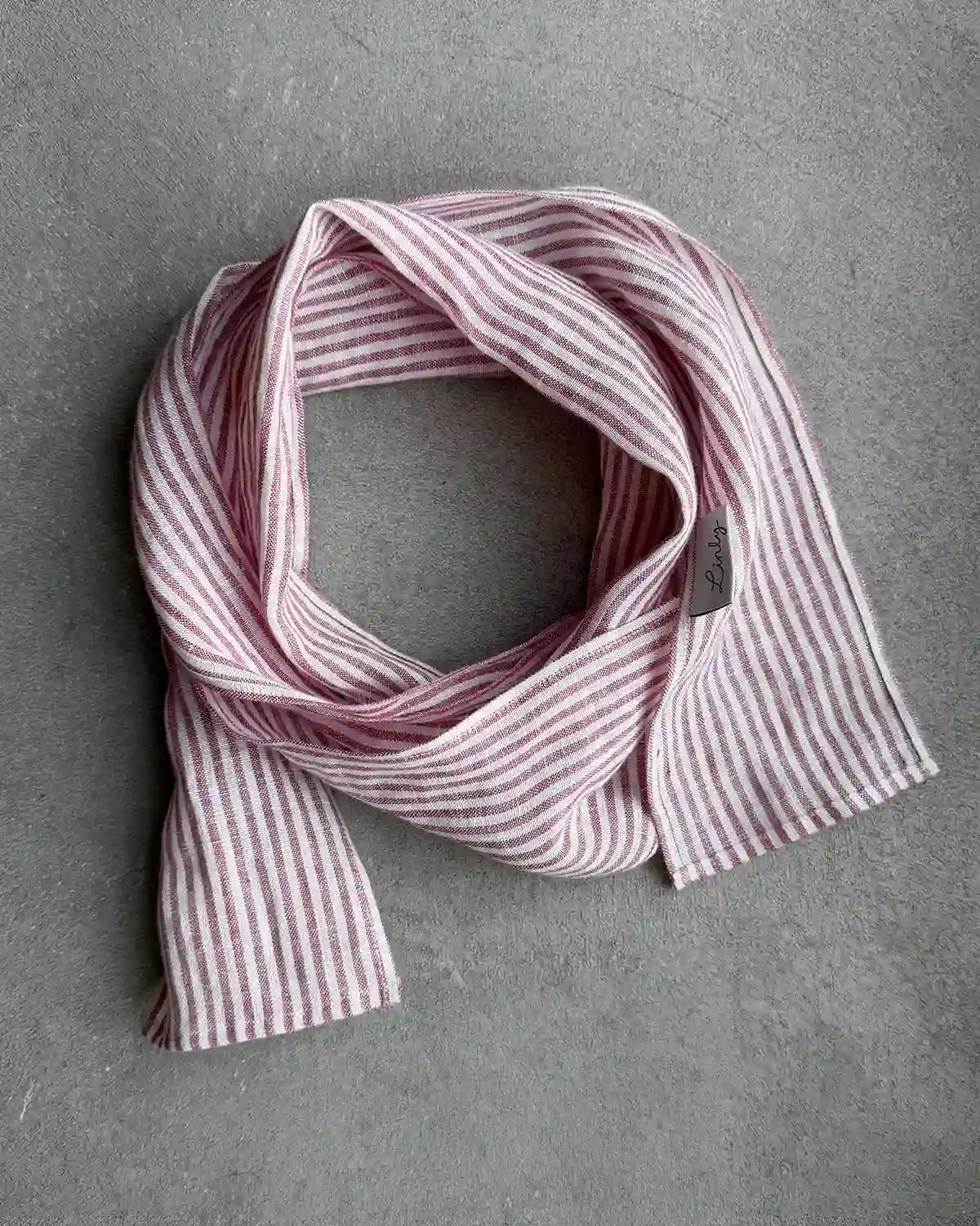 Linnesjal | Polka randigt