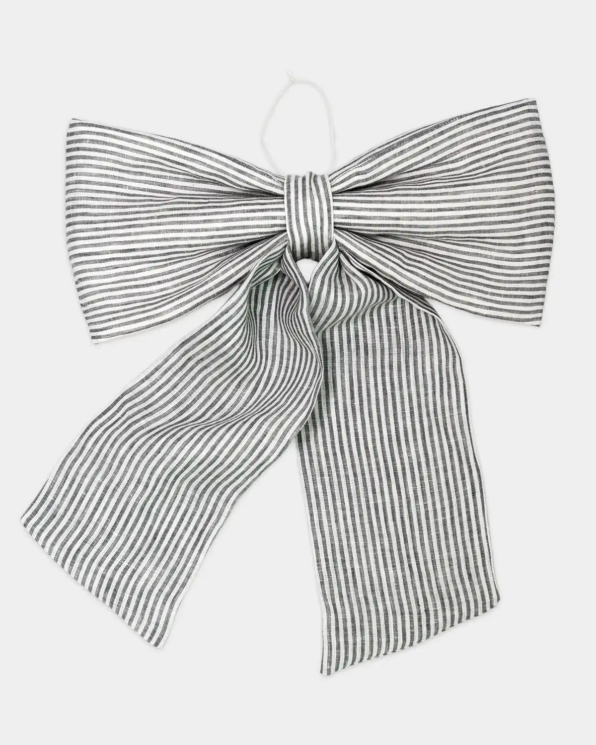 Rosett i linne | Stor (Svartandig)