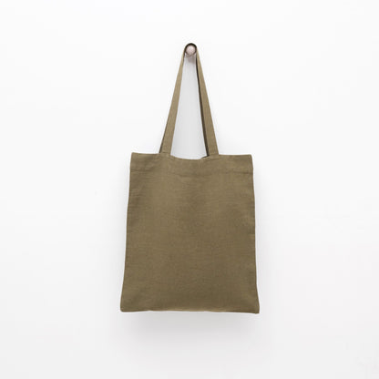 Tote-bag i linne | Martini Olive